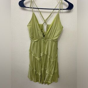 ‼️LAST CHANCE‼️ Summer green mini dress